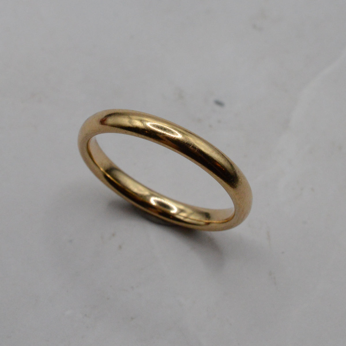 1940s Vintage 9ct Gold Wedding Band Ring