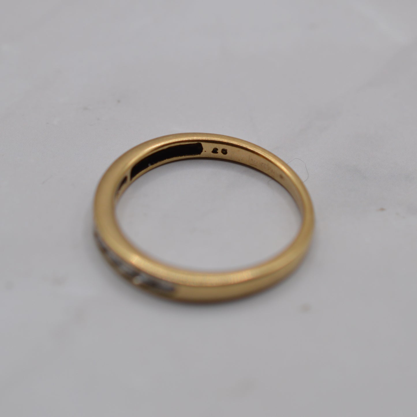 9ct Gold 0.25ct Diamond Half-Eternity Ring