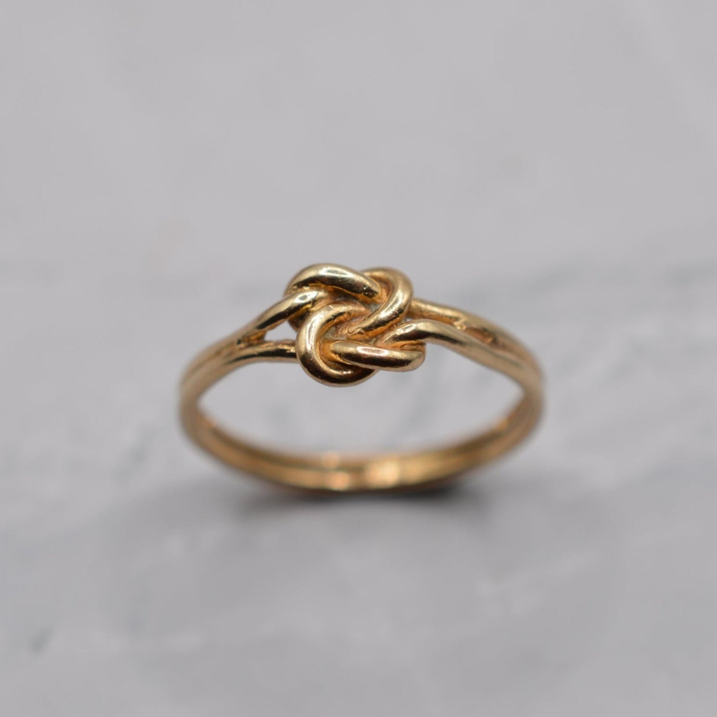 1970s Vintage 9ct Gold Knot Ring