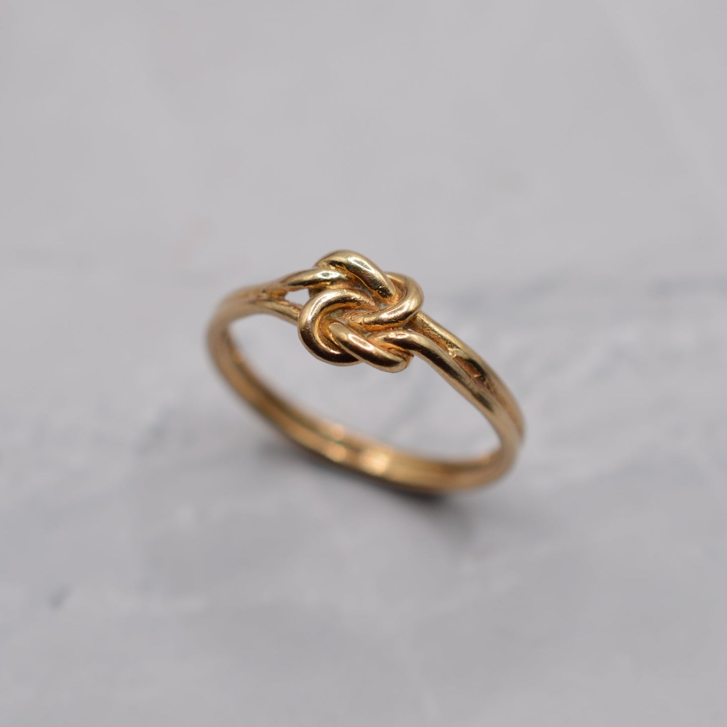 1970s Vintage 9ct Gold Knot Ring