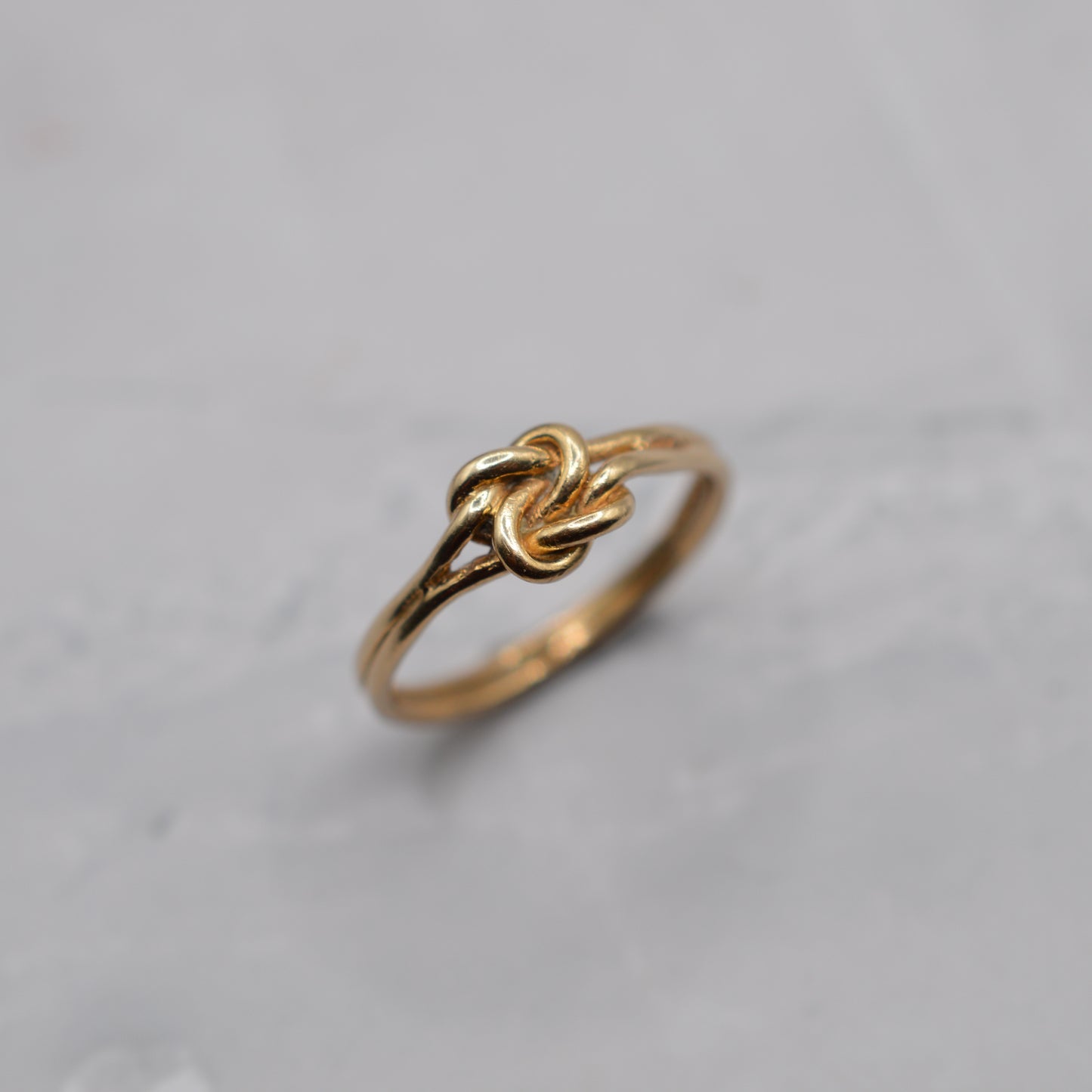 1970s Vintage 9ct Gold Knot Ring
