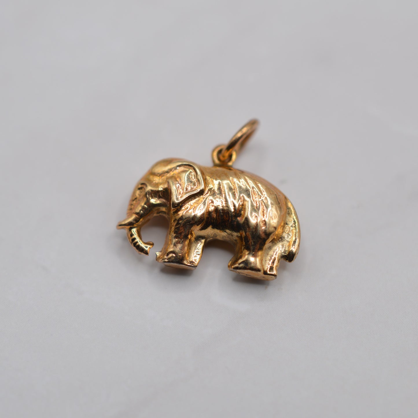 1980s 9ct Gold Elephant Charm