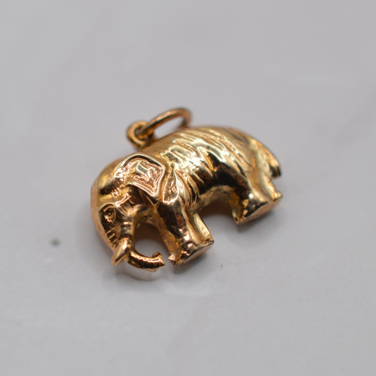 1980s 9ct Gold Elephant Charm
