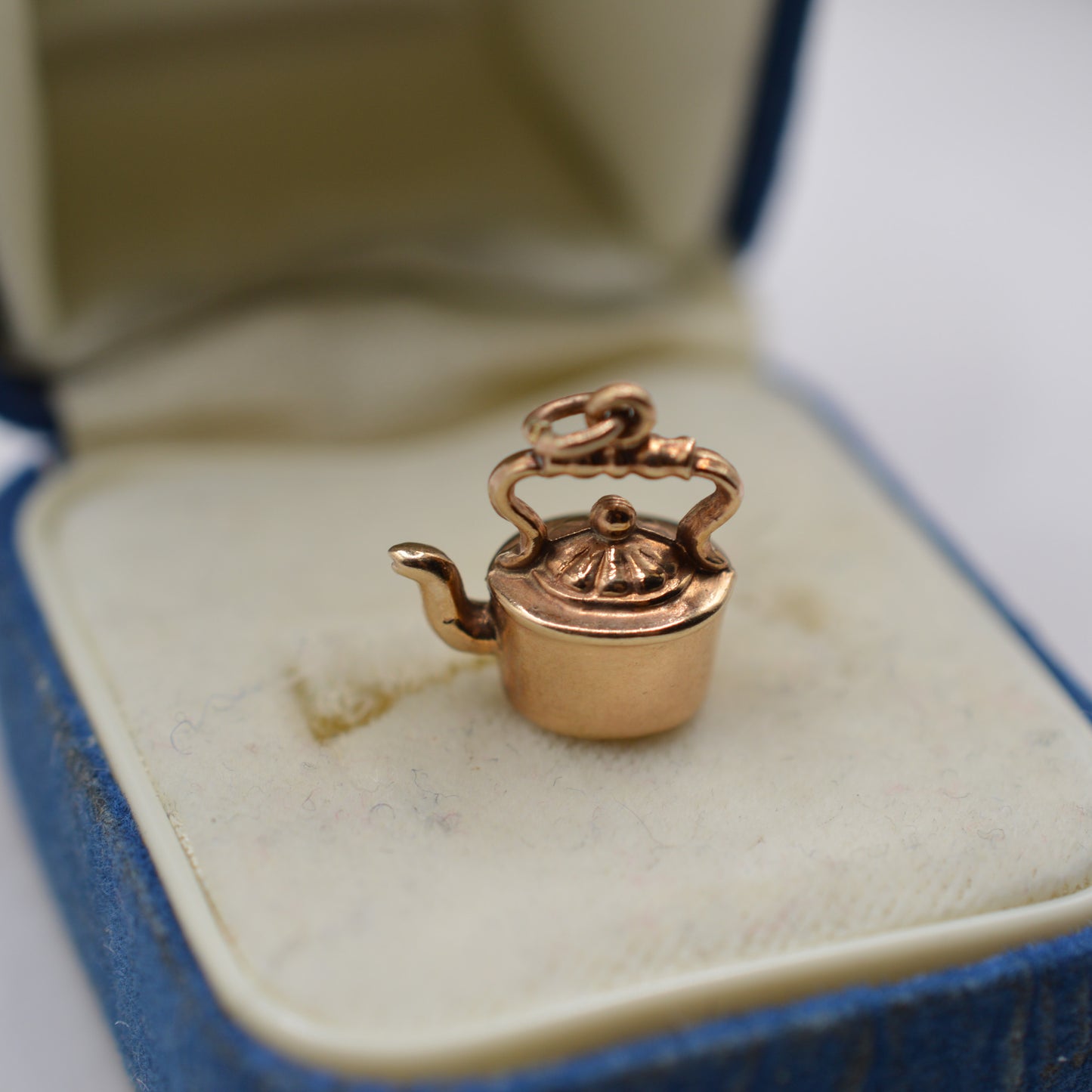 1950s Vintage 9ct Gold Teapot Charm