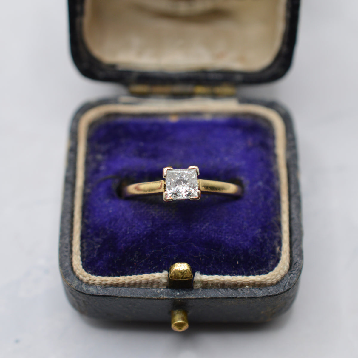 Y2K 18ct Gold 0.50ct Diamond Solitaire Ring