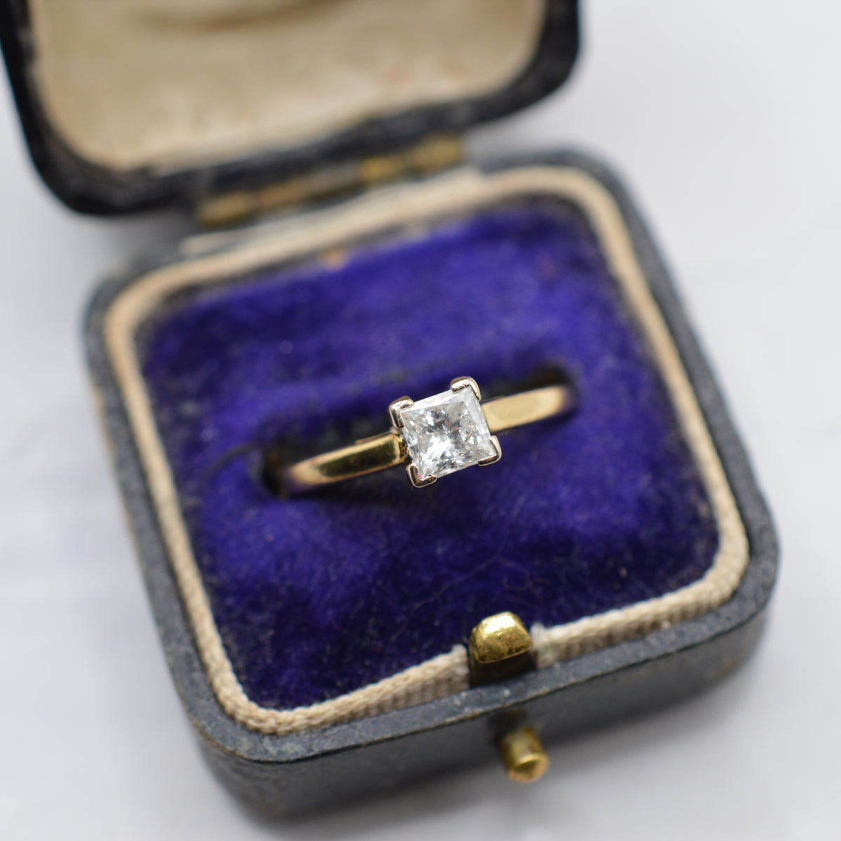 Y2K 18ct Gold 0.50ct Diamond Solitaire Ring
