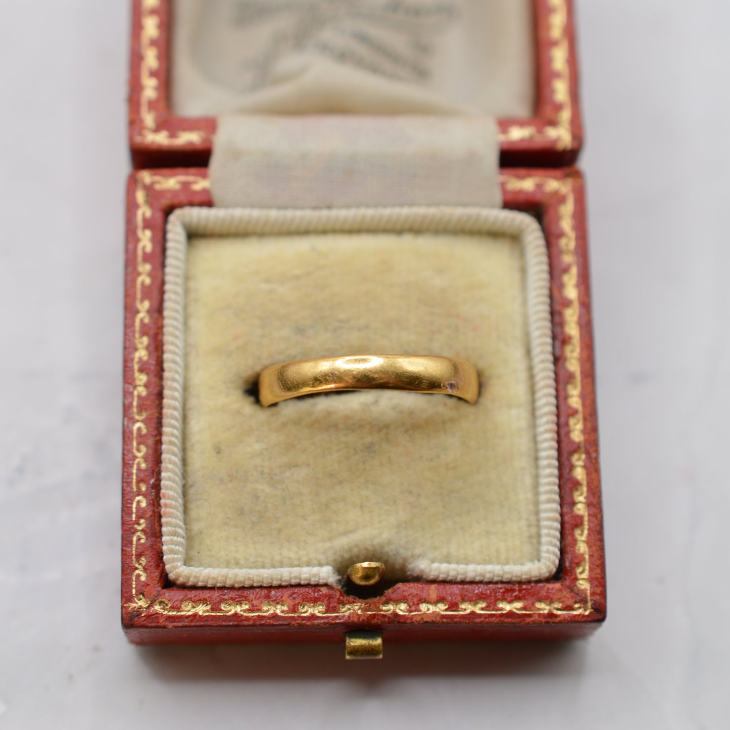 1932 22ct Gold Wedding Band Ring