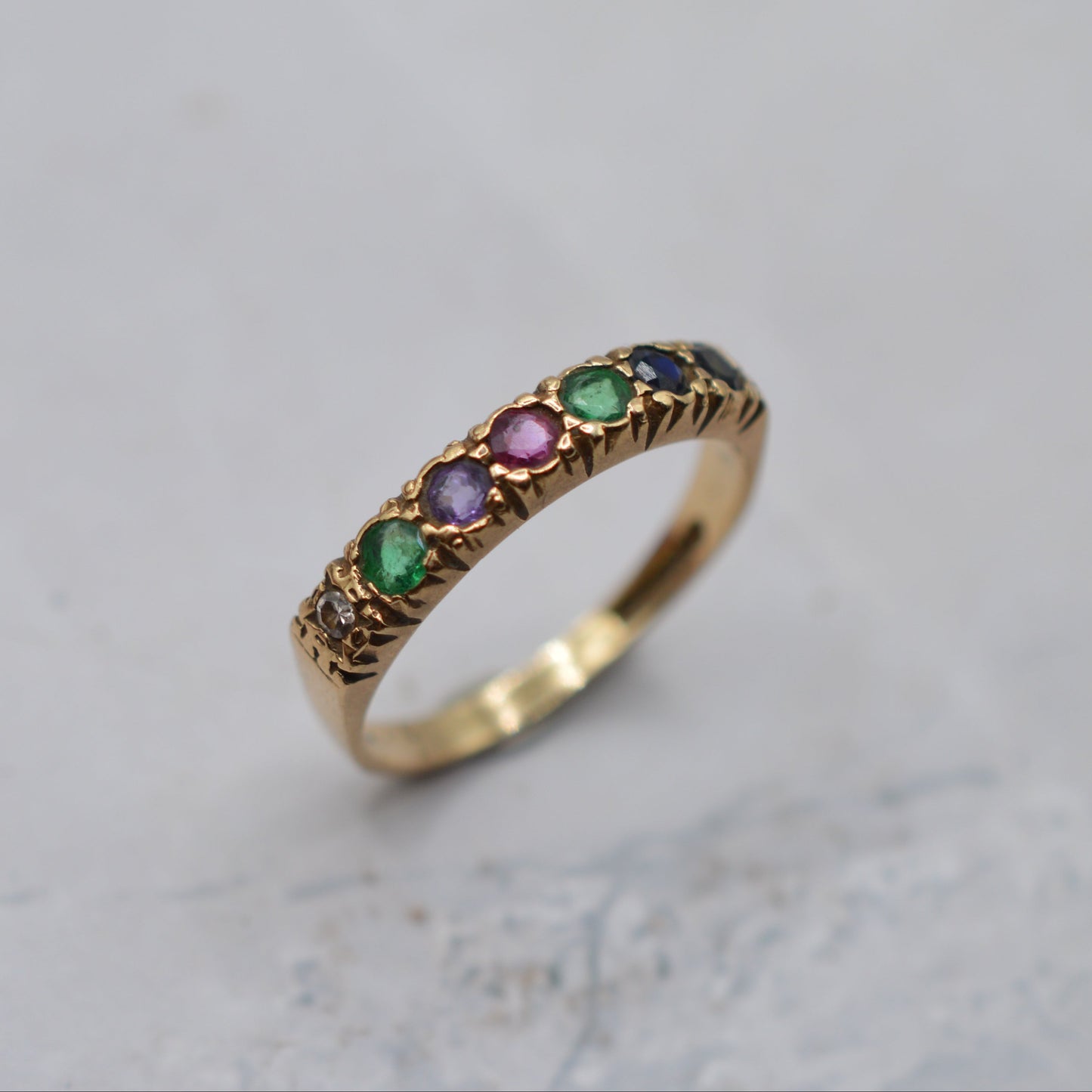 1980s 9ct Gold 'DEAREST' Ring