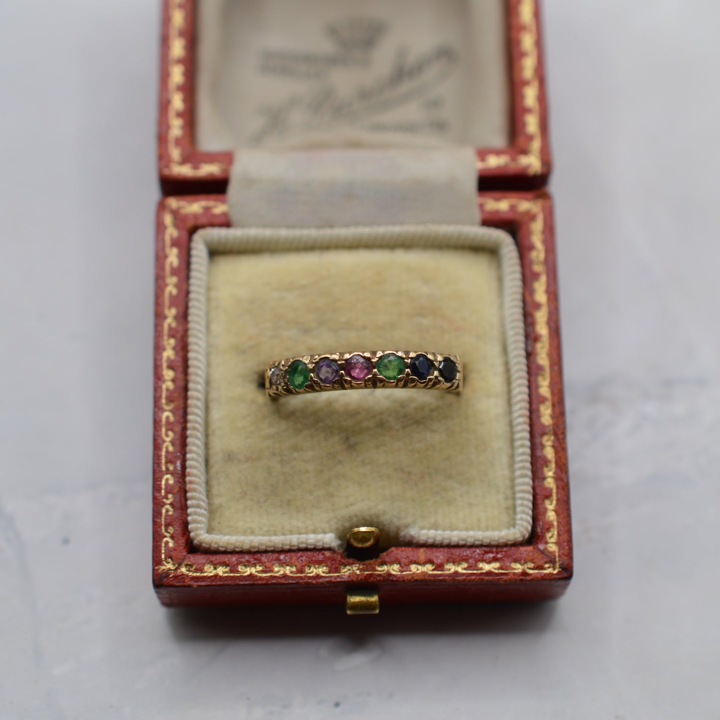 1980s 9ct Gold 'DEAREST' Ring