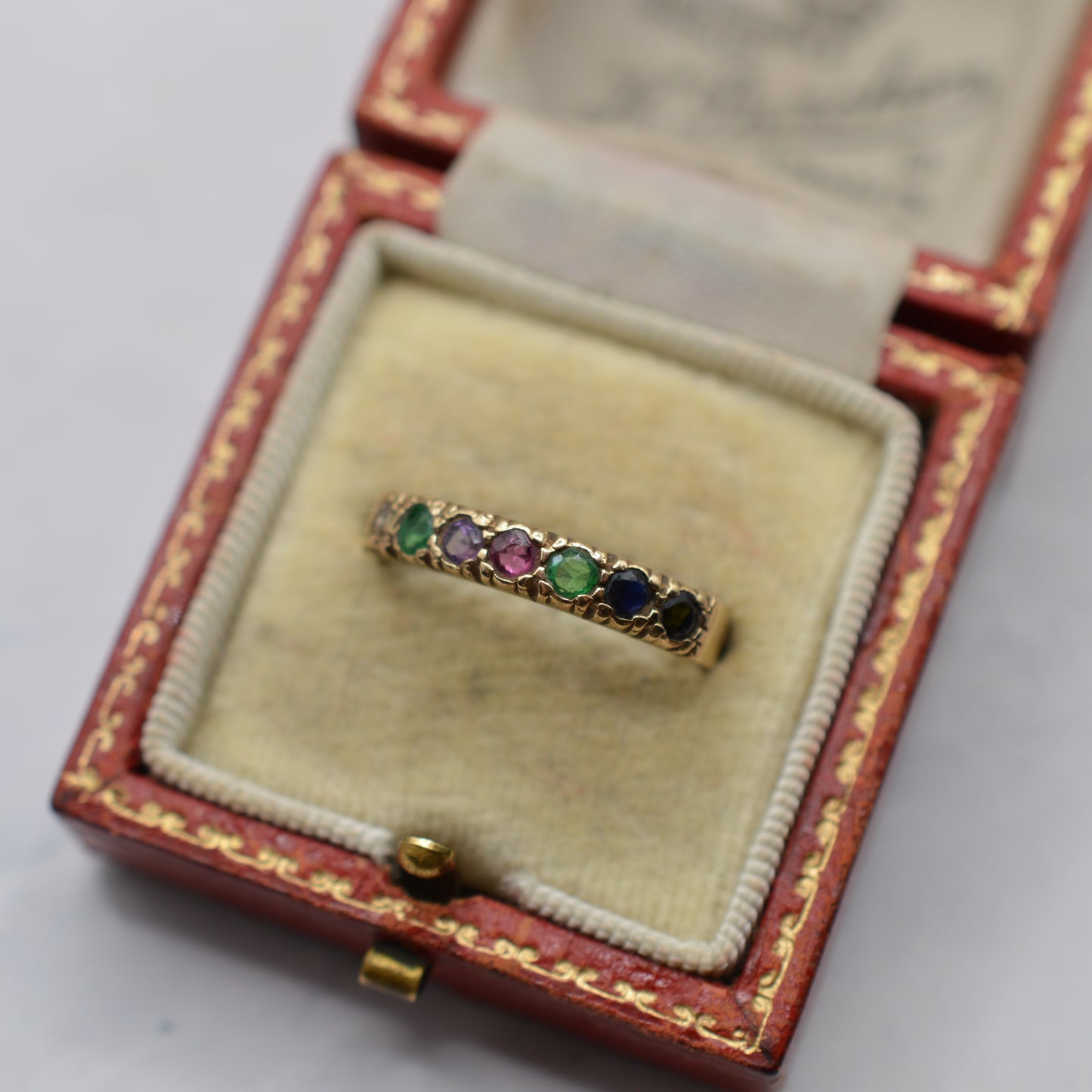 1980s 9ct Gold 'DEAREST' Ring