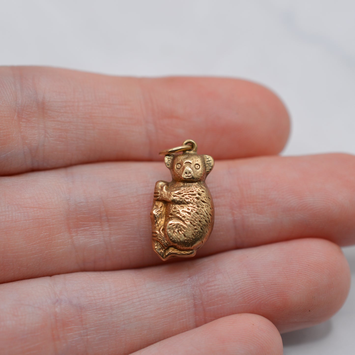 1960s Vintage 9ct Gold Koala Bear Charm